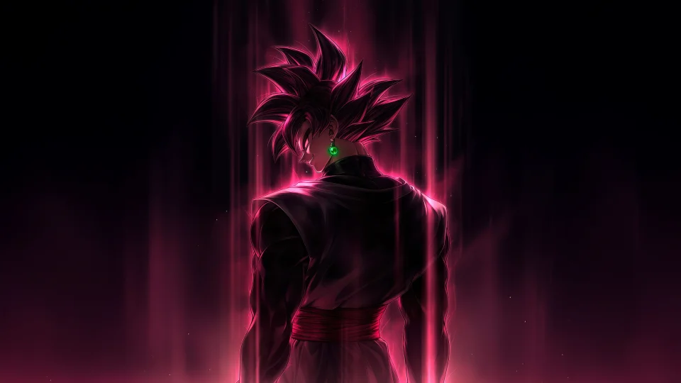 Goku Black Dark Aura 4K Wallpaper HD For Mobile & Desktop - Anime wallpaper - 4K