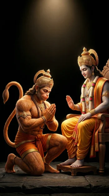 hanumaji and ram love