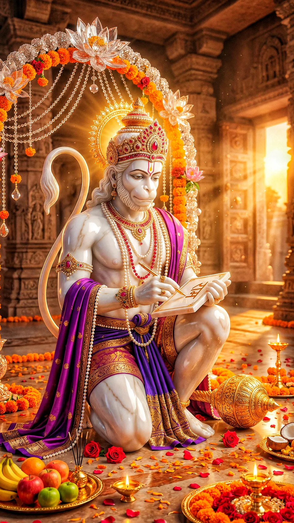 Hanuman Ji Divine Writing HD Wallpaper - God wallpaper - 4K