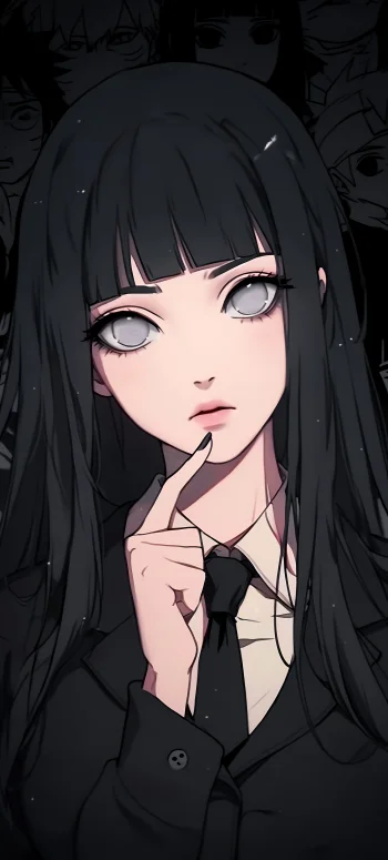 Hinata Hyuga 4K Wallpaper for Mobile