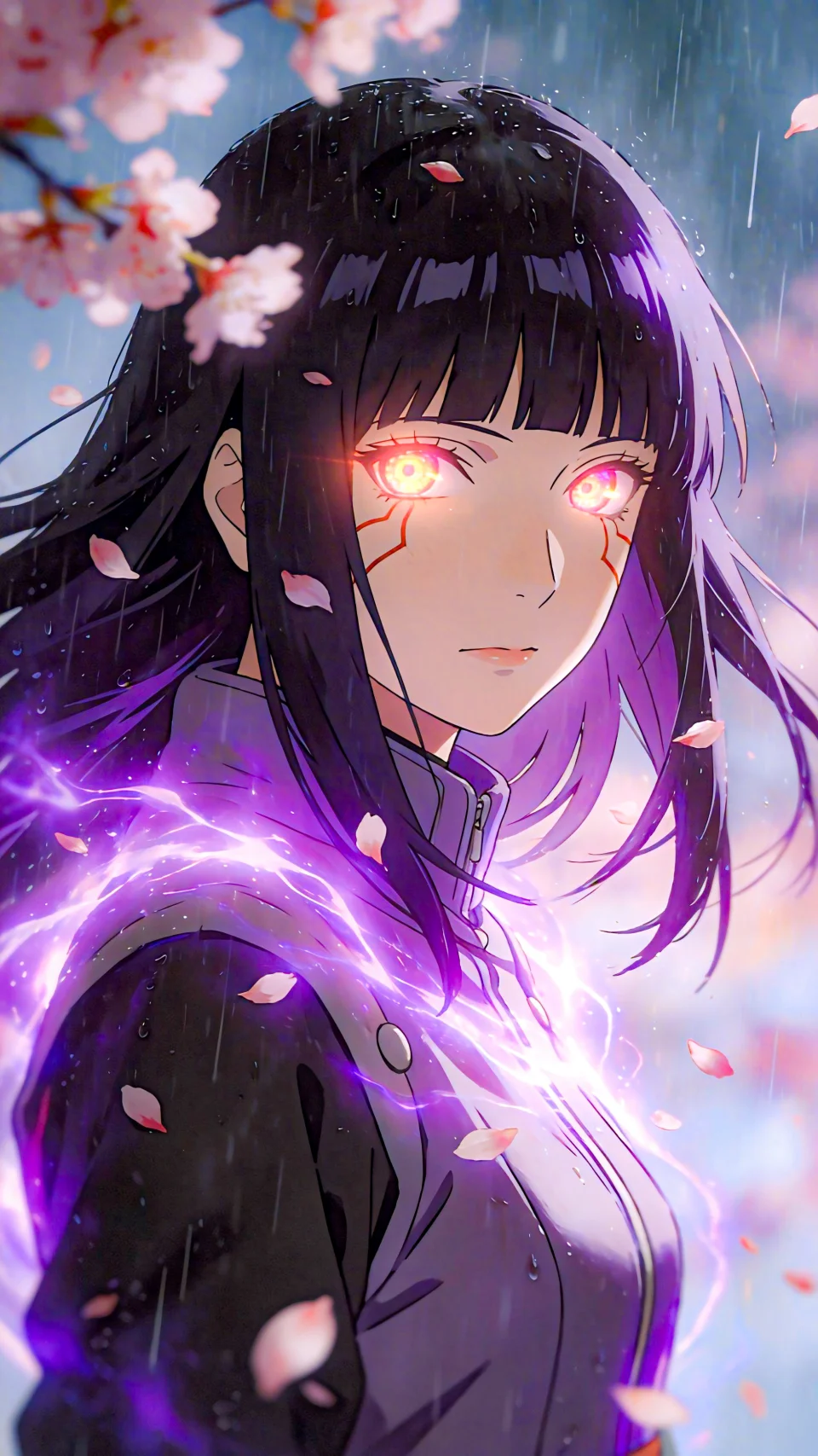 Hinata Hyuga Naruto Anime 4K Phone Wallpaper - Anime wallpaper - 4K