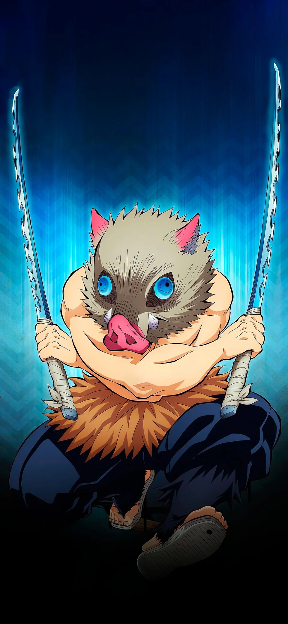 Inosuke Hashibira Demon Slayer 4K Wallpaper - Anime wallpaper - 4K