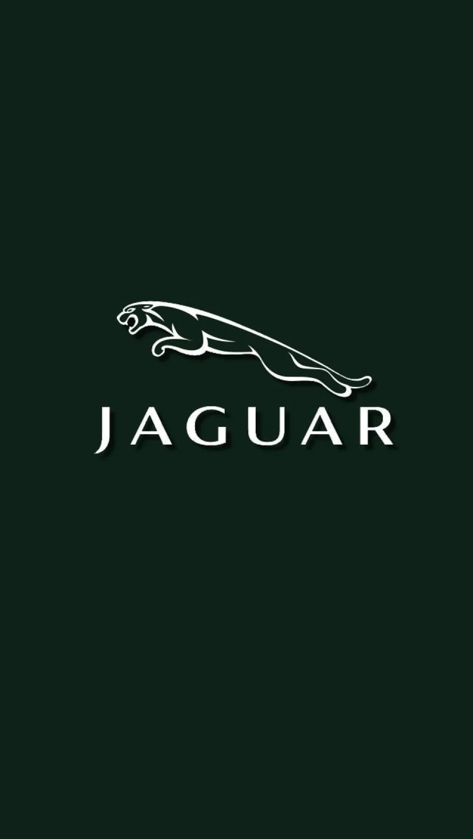 Jaguar Car Logo Wallpaper Dark Green Aesthetic - Logo wallpaper - 4K