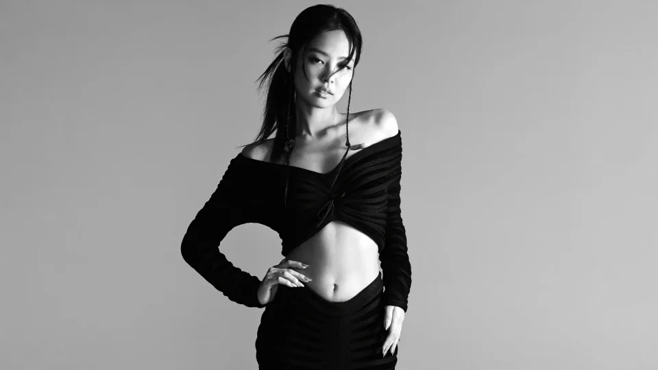 Jennie Blackpink Photoshoot 4K Wallpaper Ultra HD Black & White... - Celebrities wallpaper - 4K