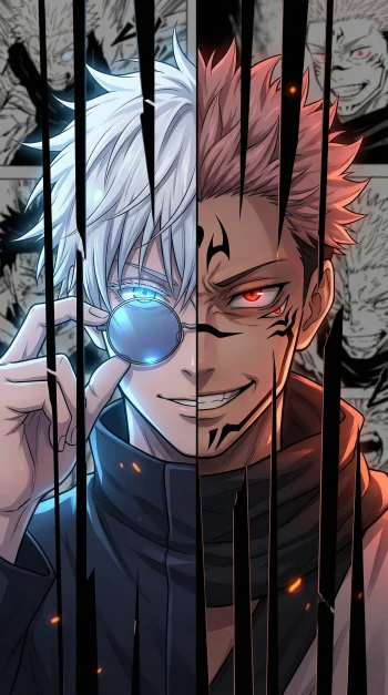 jujutsu kaisen gojo and sakuna