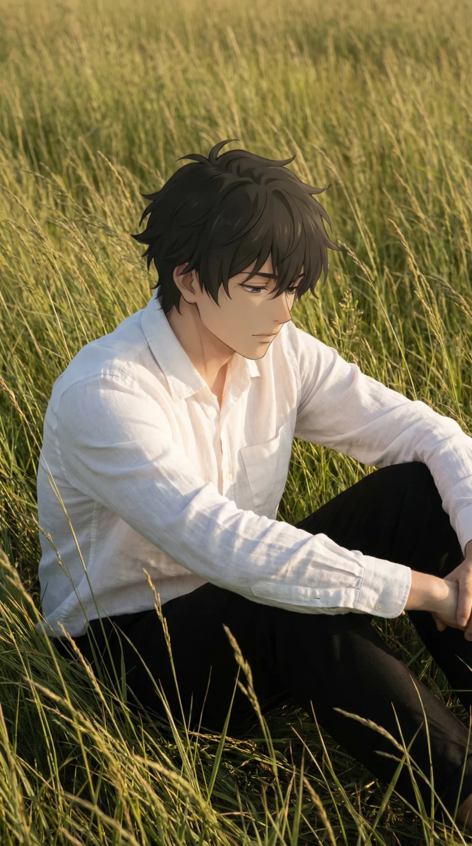 Just Another Quiet Moment 4K Phone Wallpaper - Anime wallpaper - 4K