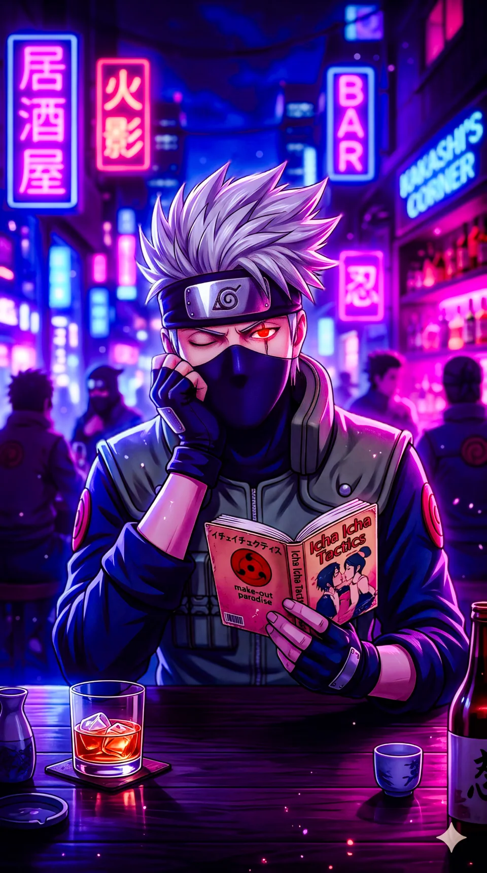 Kakashi Hatake Naruto Kakashi 4K Phone Wallpaper - Anime wallpaper - 4K