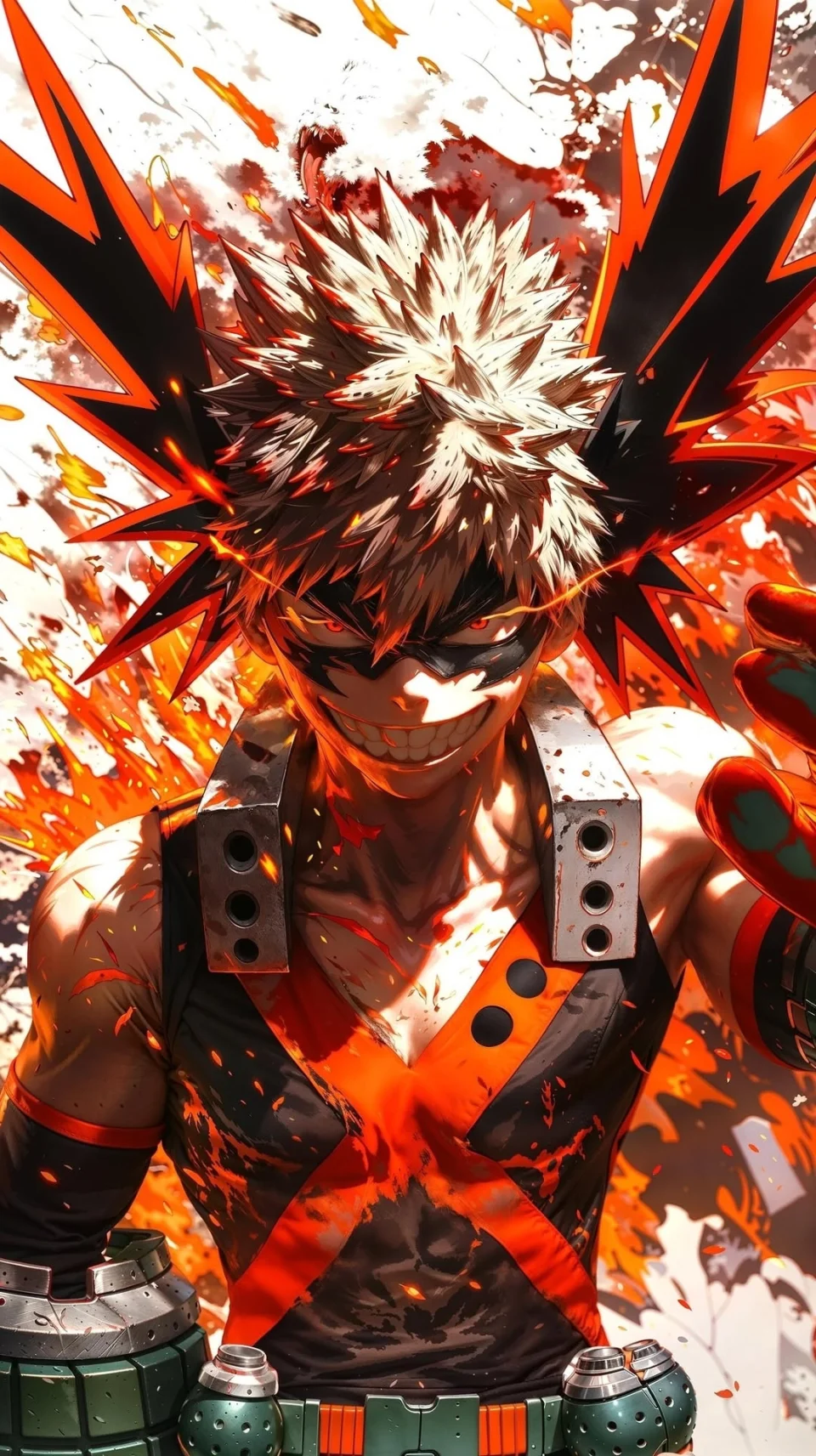 Katsuki Bakugou Anime My Hero Academia HD Wallpaper - Anime wallpaper - 4K