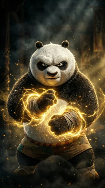 kungfu panda 4k wallpaper