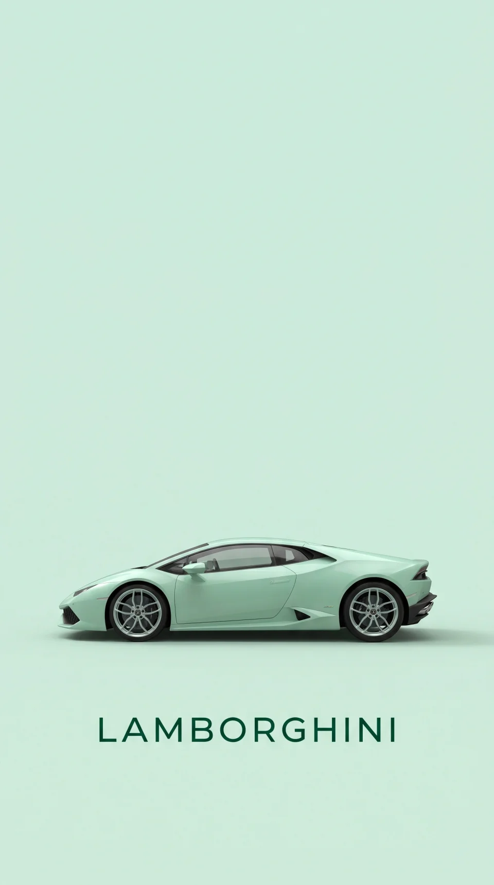 Lamborghini Huracán Mint Storm 4K Phone Wallpaper - Cars wallpaper - 4K