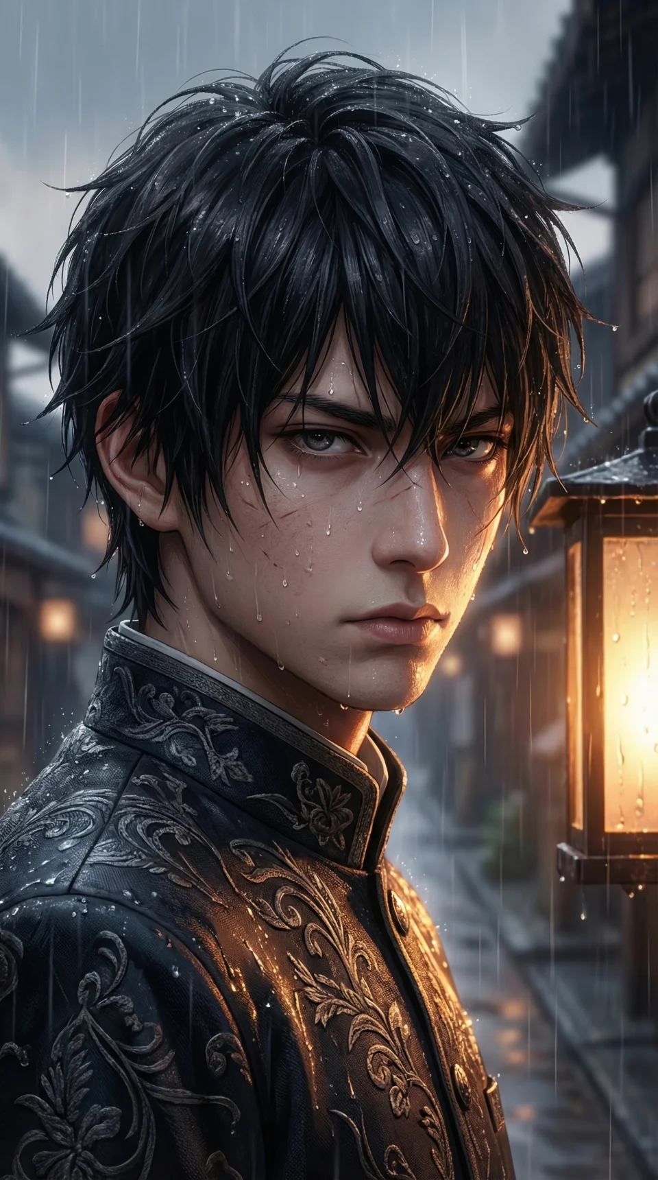 Lantern Soul Anime 4K Phone Wallpaper - Anime wallpaper - 4K