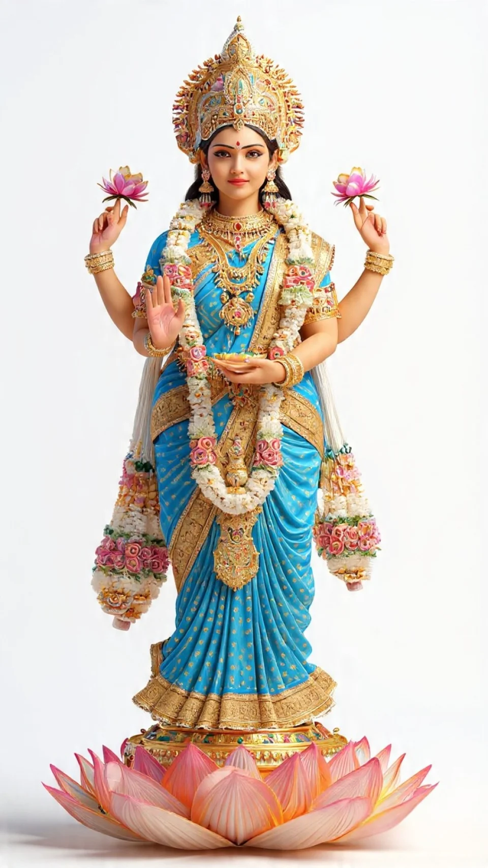 Laxmi Ji God 4K Phone Wallpaper - God wallpaper - 4K