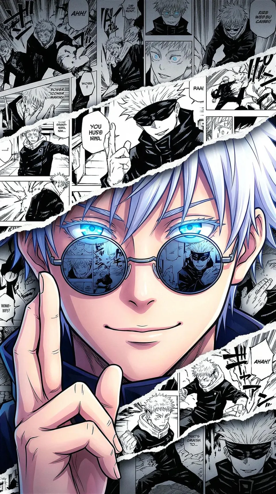 Limitless Awakening 4K Wallpaper Satoru Gojo - Anime wallpaper - 4K