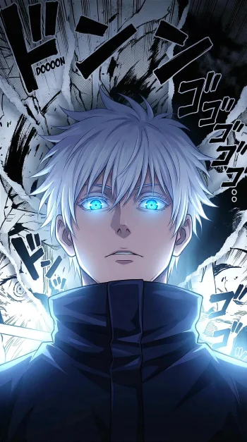 Limitless Awakening 4K Wallpaper – Satoru Gojo