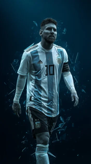 Lionel Messi wallpaper for mobile 4K