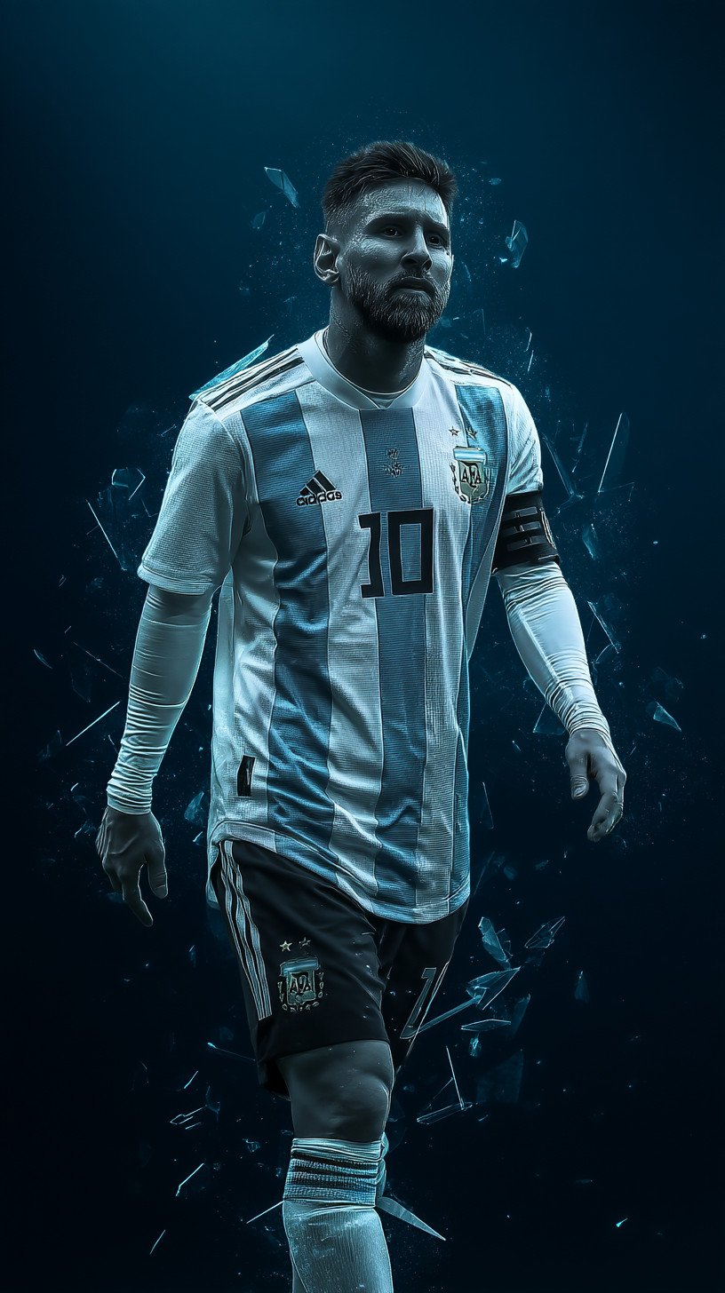 Lionel Messi wallpaper for mobile 4K - Sports wallpaper - 4K