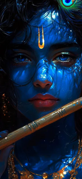 Lord Krishna 4k wallpaper