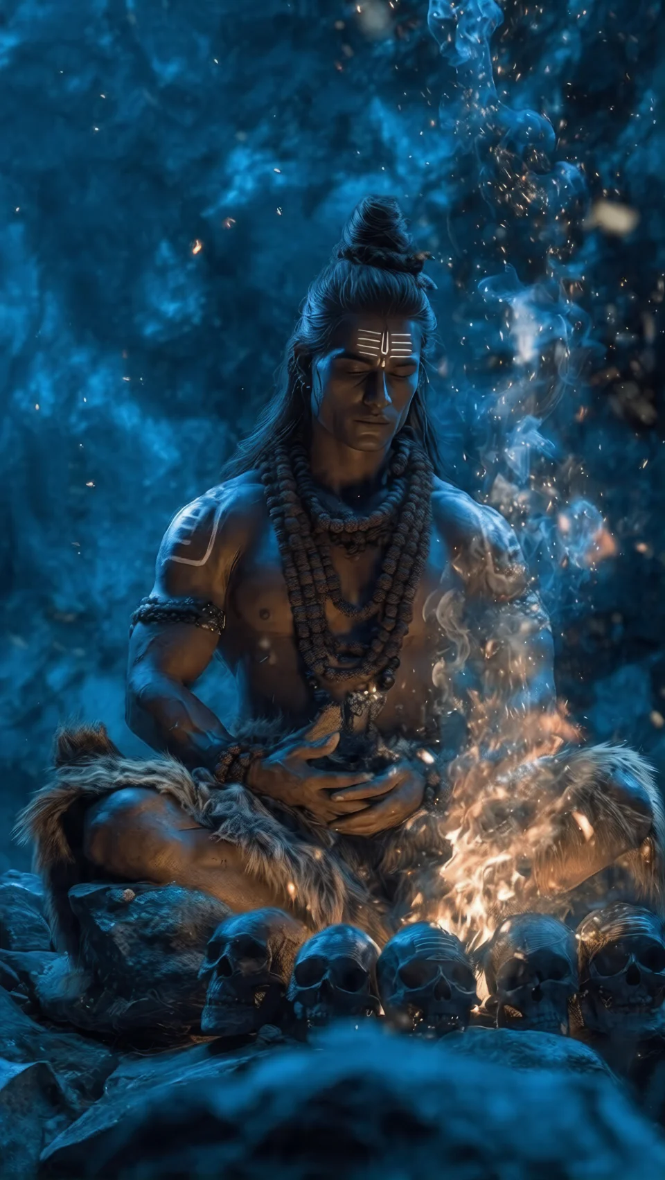 Lord Shiva 3d 4K Phone Wallpaper - 3D wallpaper - 4K