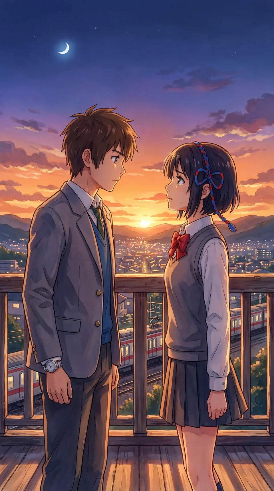 Love Universe Anime 4K Phone Wallpaper - Anime wallpaper - 4K