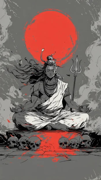 Mahadev | Anime Style Art