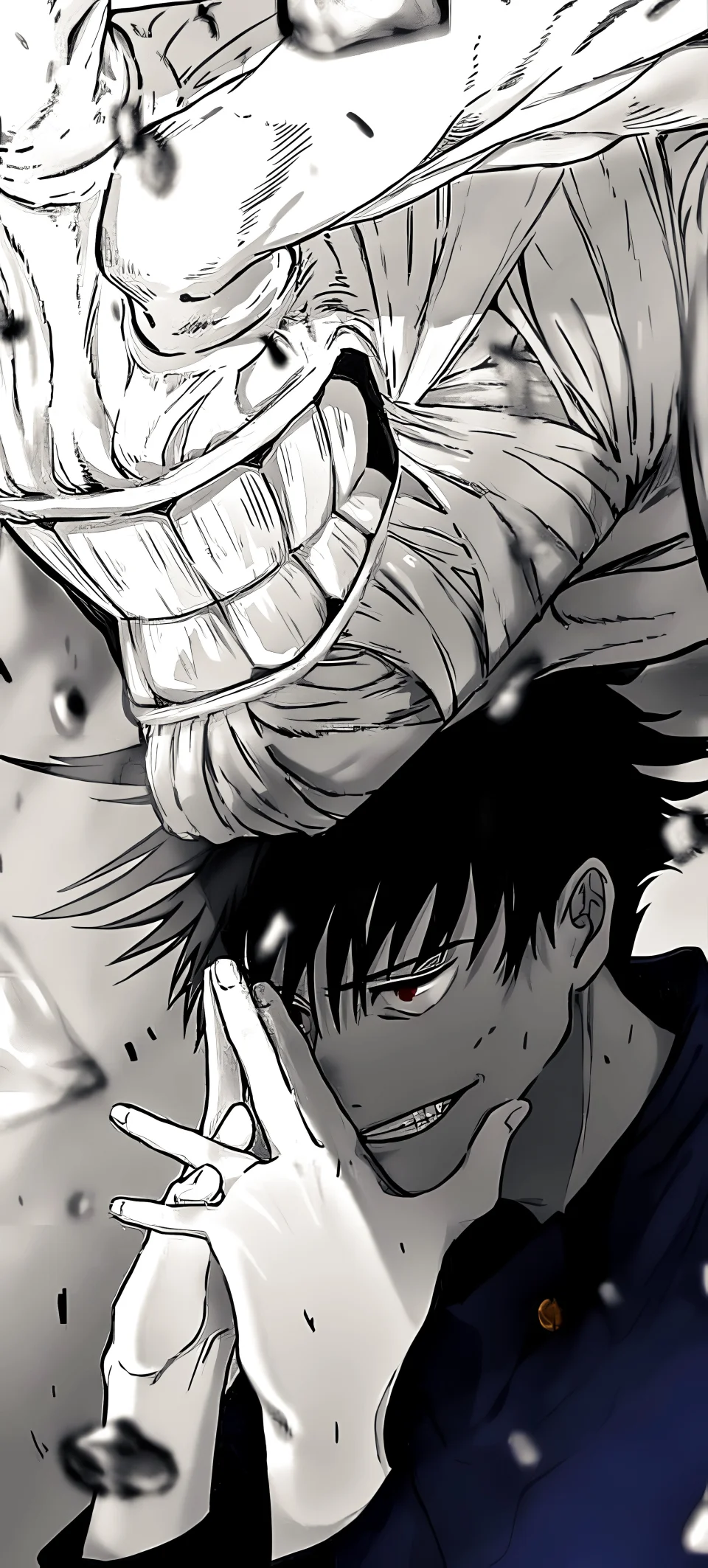 Megumi Fushiguro Mahoraga Anime 4K Wallpaper Jujutsu Kaisen HD... - Anime wallpaper - 4K