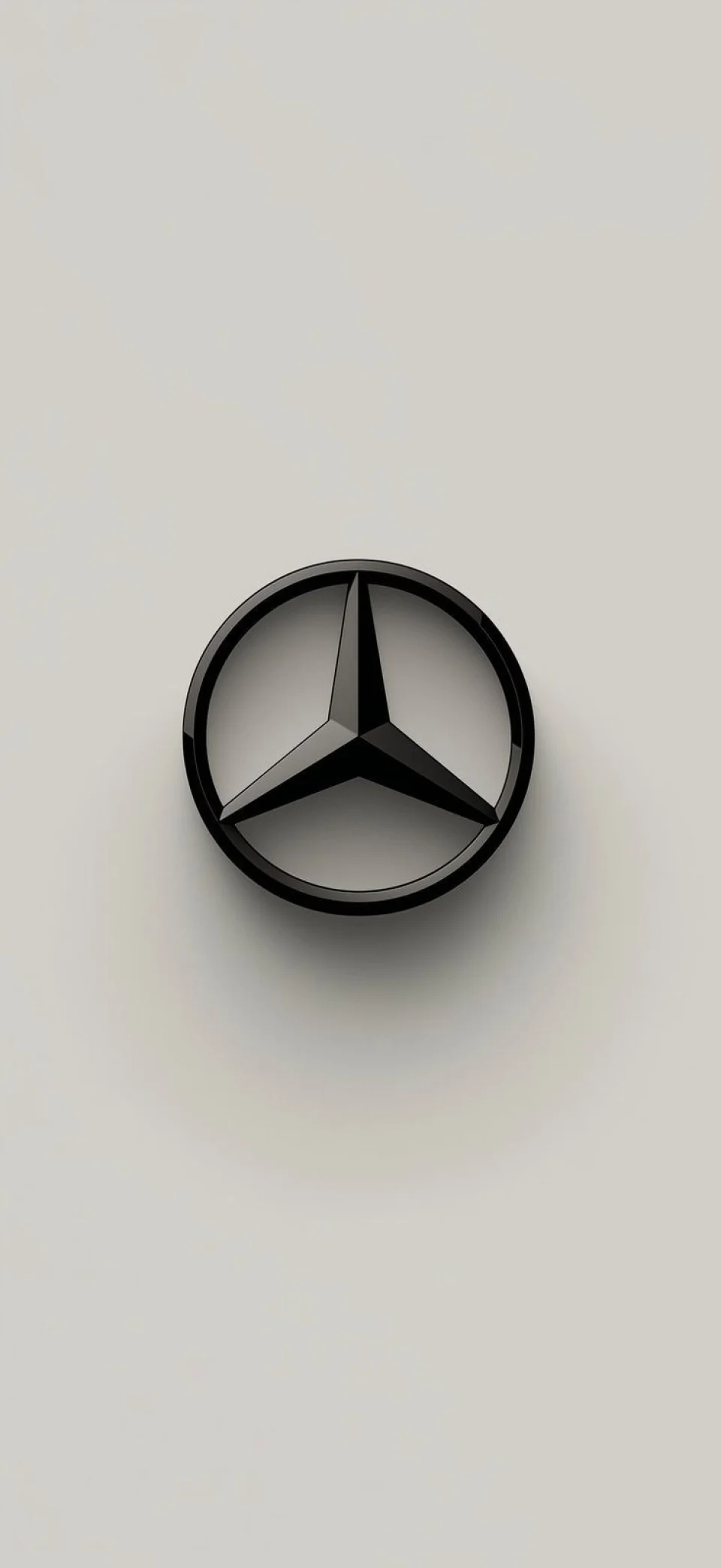Mercedes Benz Logo Wallpaper 3d Black Star Aesthetic - Logo wallpaper - 4K