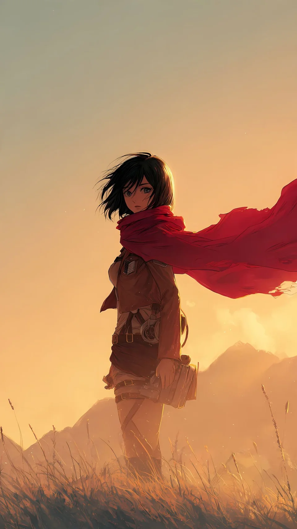 Mikasa Ackerman 4K Wallpaper - Anime wallpaper - 4K