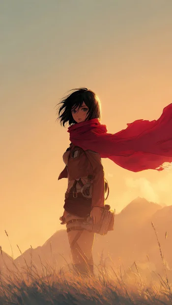 Mikasa Ackerman 4k Wallpaper.