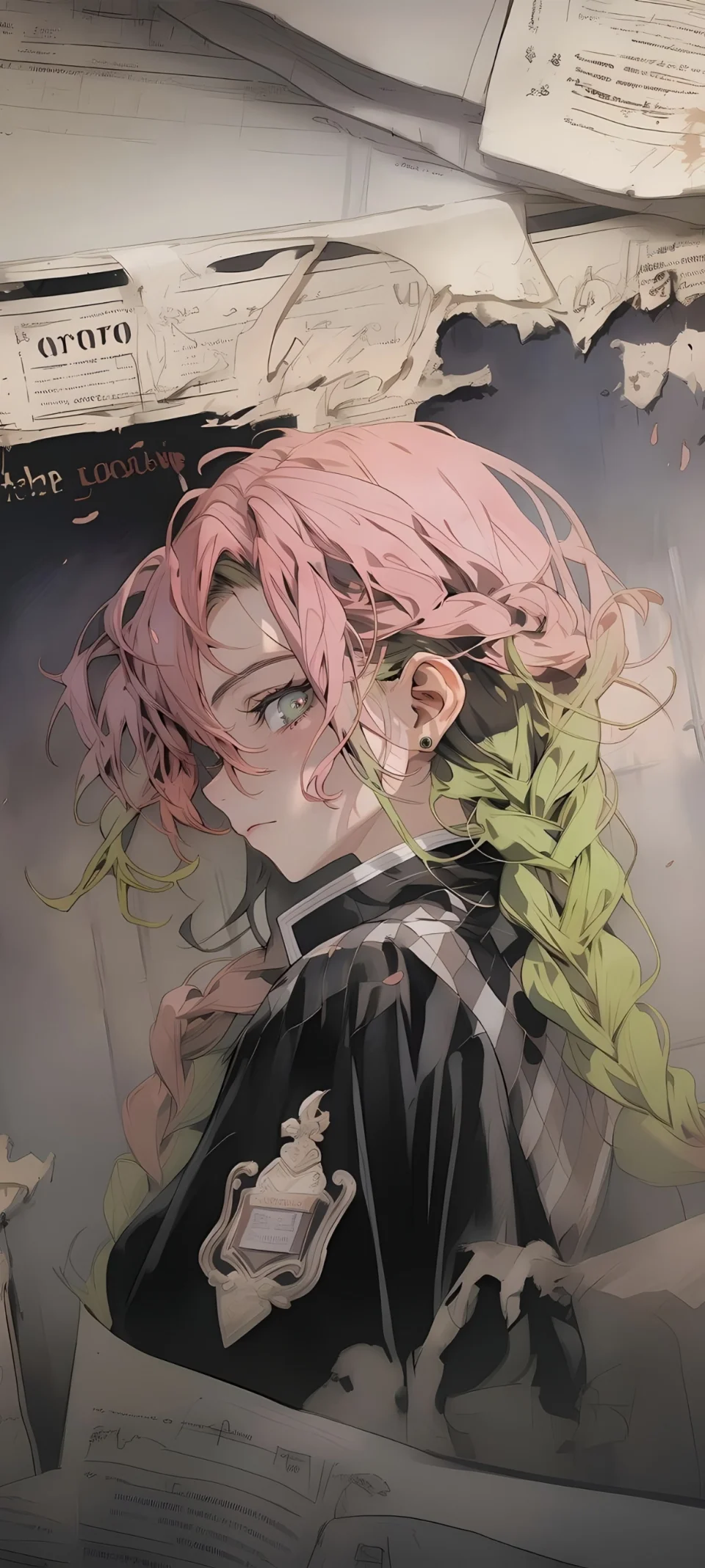 Mitsuri Kanroji Aesthetic Wallpaper Stunning Demon Slayer 4K... - Anime wallpaper - 4K