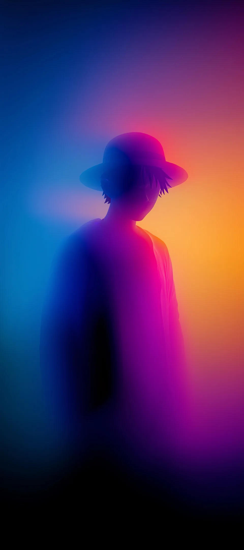 Monkey D Luffy Sitting Wallpaper HD Iphone 4K - Anime wallpaper - 4K