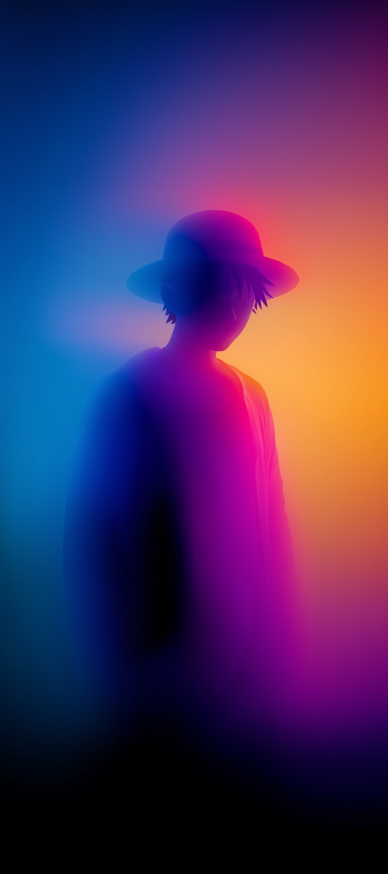 Monkey D Luffy Sitting Wallpaper HD Iphone 4K - Anime wallpaper - 4K