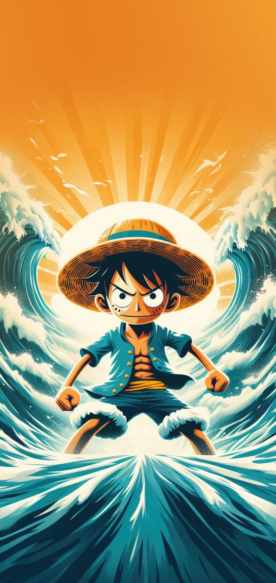 Monkey D Luffy Wallpaper 4K Anime Adventure Background - Anime wallpaper - 4K