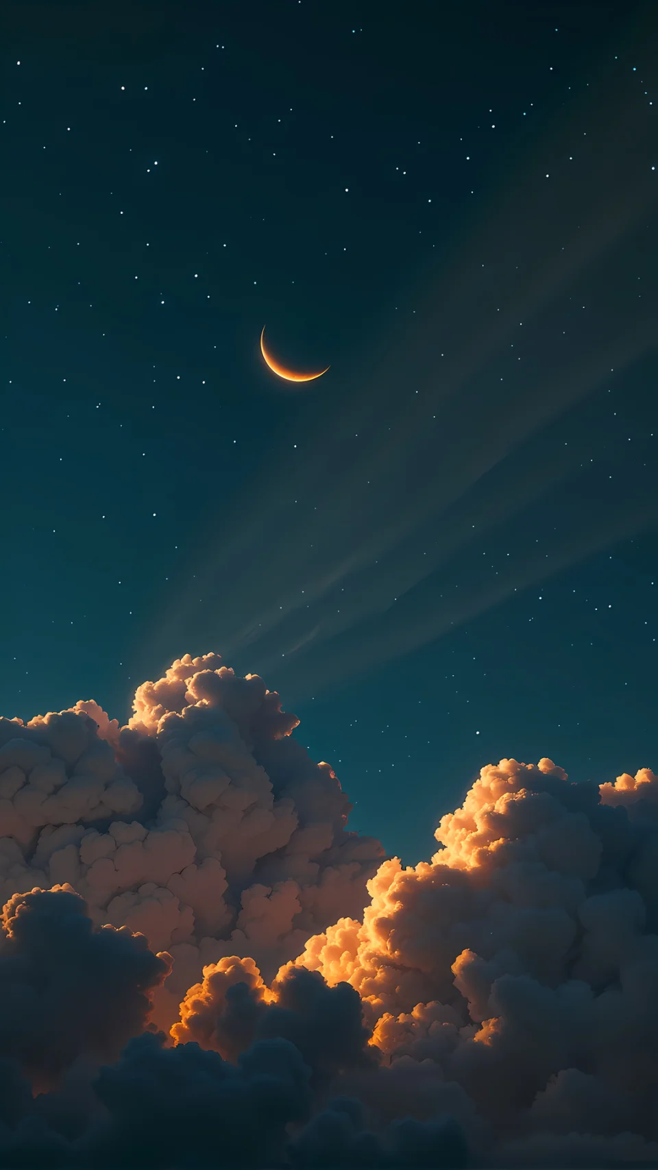 Moon Is Beautifull Phone Wallpaper - Nature wallpaper - 4K