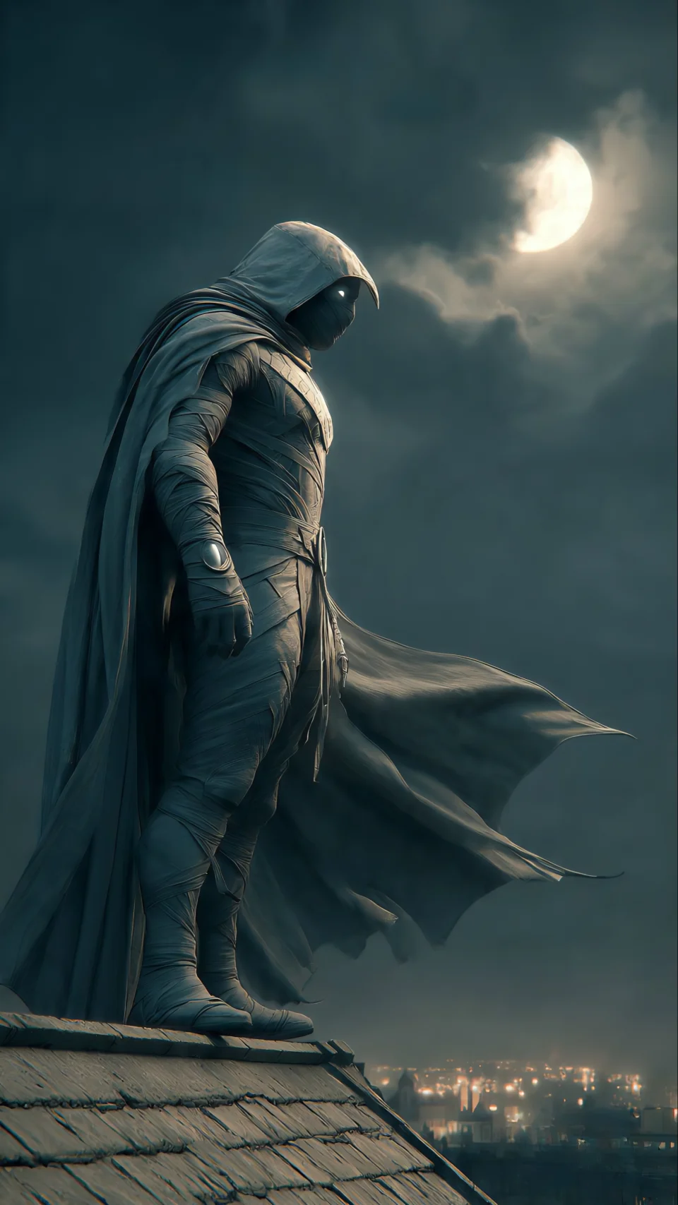Moon Knight Marvel Superheroes 4K Phone Wallpaper - Superheroes wallpaper - 4K