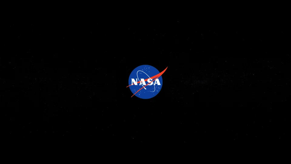 Nasa Logo 4K Wallpaper OLED Space Aesthetic - Logo wallpaper - 4K