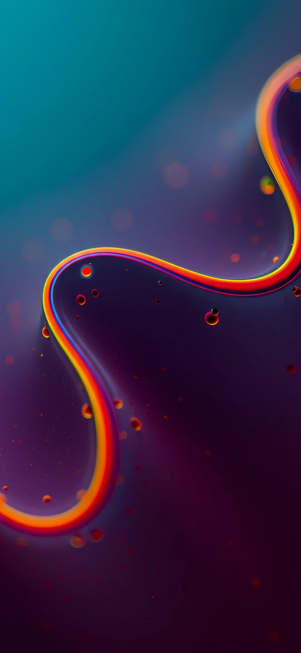 Neon Liquid Flow Abstract Wallpaper In 4K Ultra HD - Abstract wallpaper - 4K