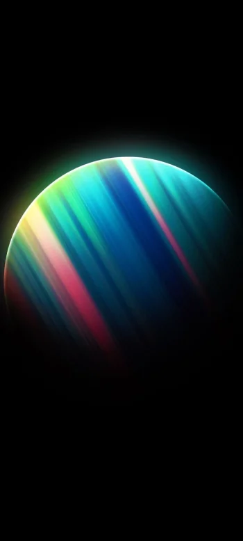 Neon Planet 4K Wallpaper – Futuristic Space Ultra HD Mobile Background