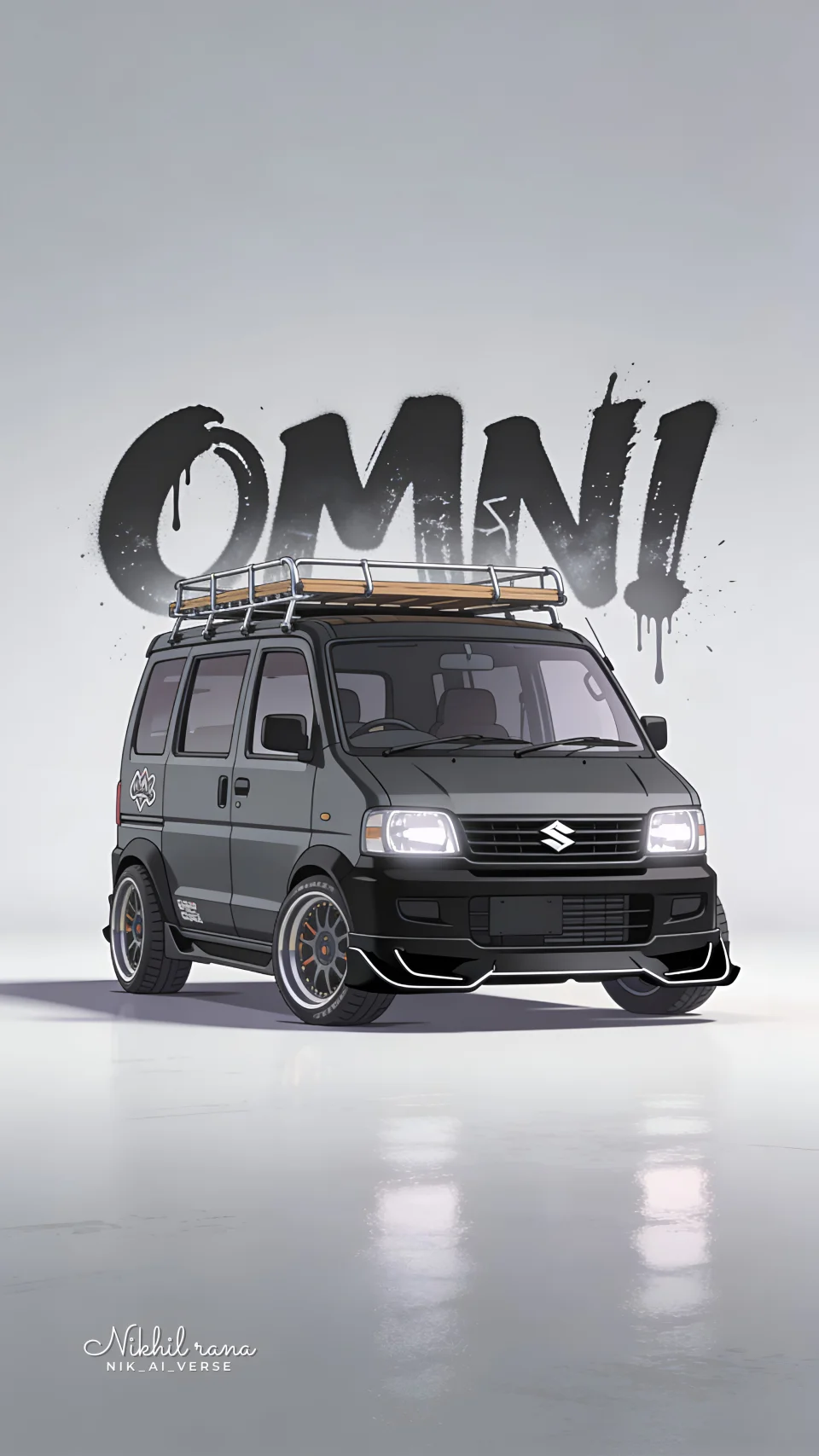 Omni Vibe Anime Omnimodified 4K Phone Wallpaper - Cars wallpaper - 4K