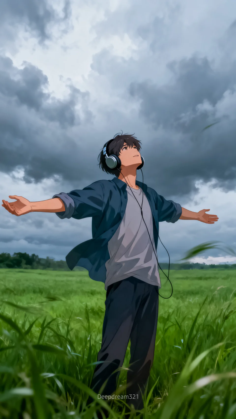 Peace Feels Different 4K Phone Wallpaper - Anime wallpaper - 4K