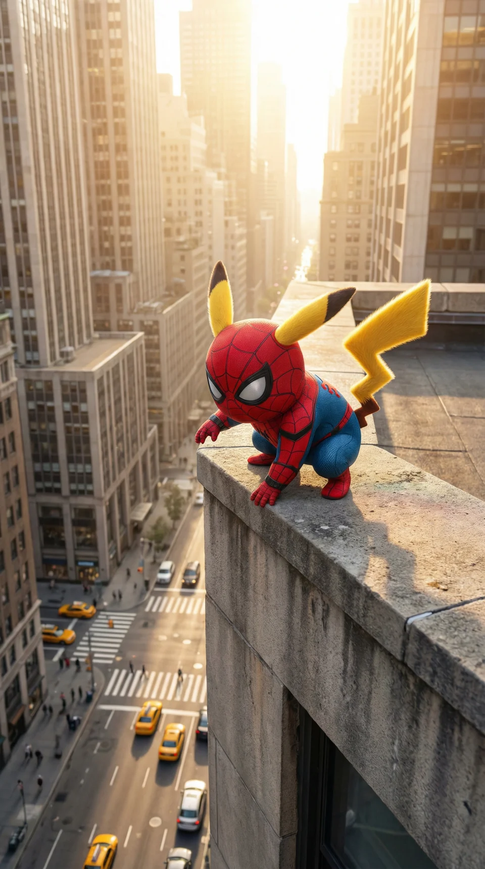 Pikachu X Spider Man 4K Phone Wallpaper - 3D wallpaper - 4K