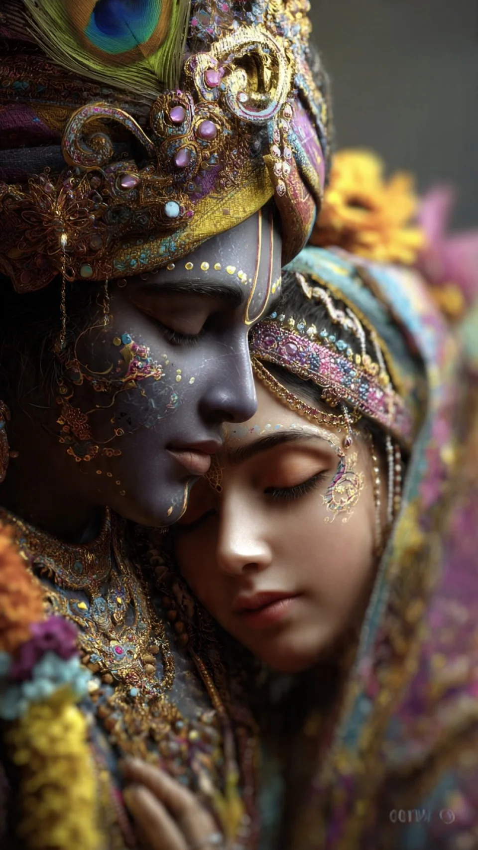 Radha Krishna Love Wallpaper - God wallpaper - 4K