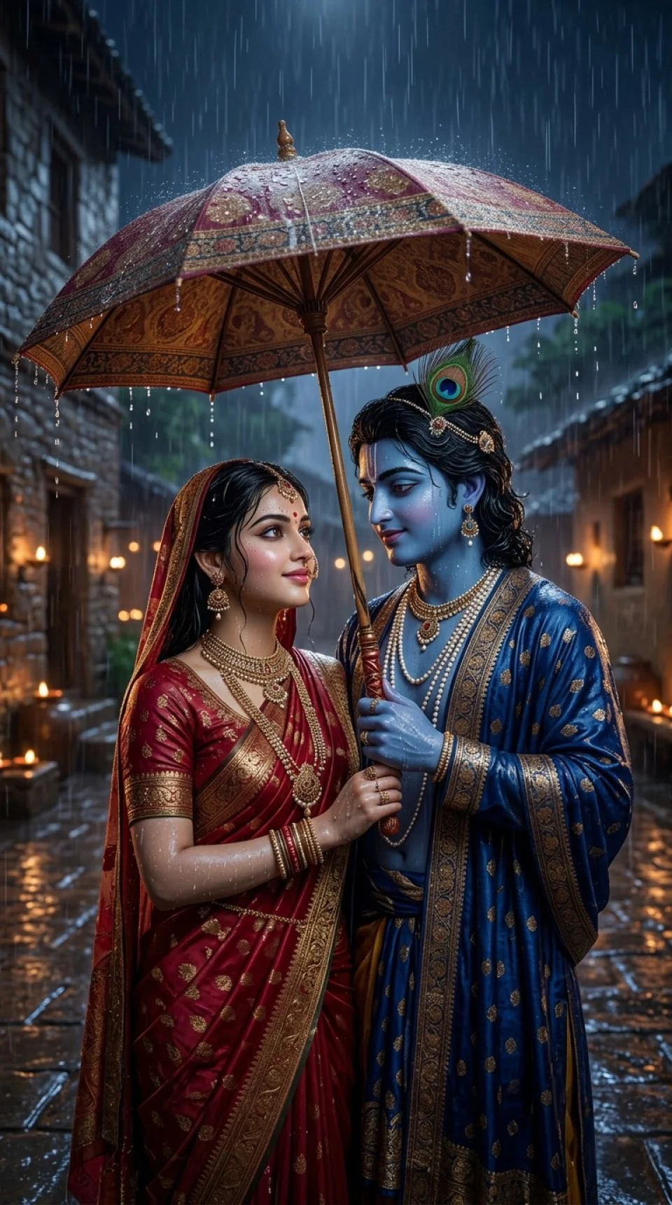 Radha Krishna Love Wallpaper - God wallpaper - 4K