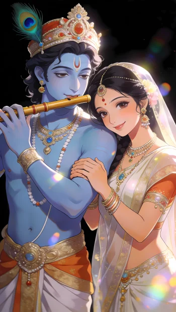 radha Krishna wallpaper