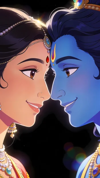 radhe Krishna 4 part wallpaper