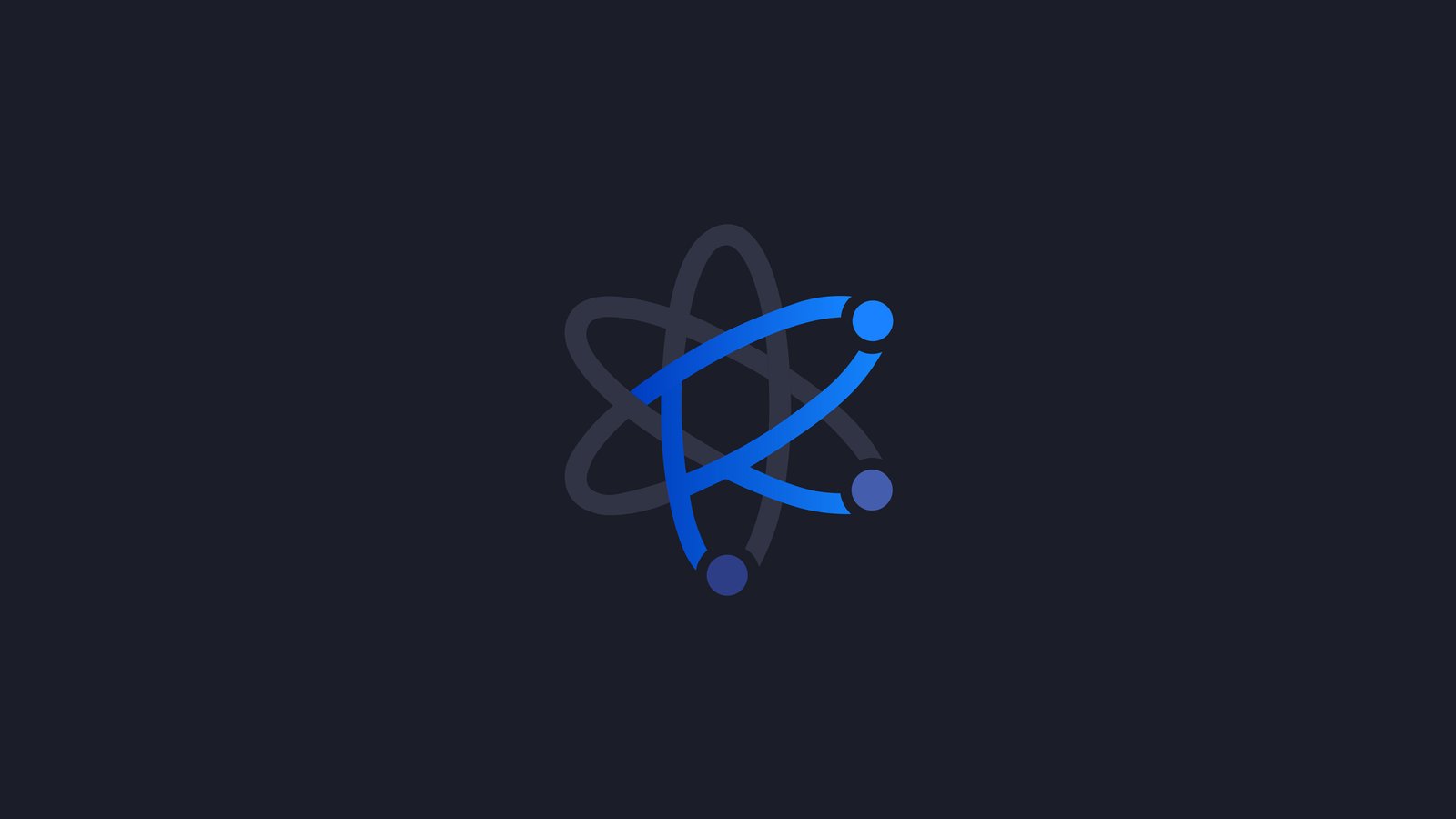 React JS Logo 4K Wallpaper Developer Aesthetic - Logo wallpaper - 4K