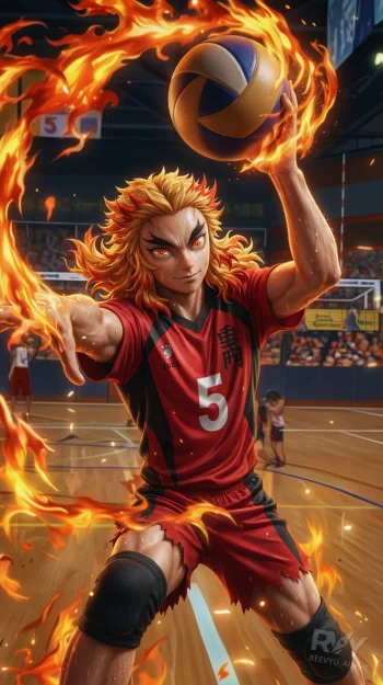 Rengoku in Attack mode