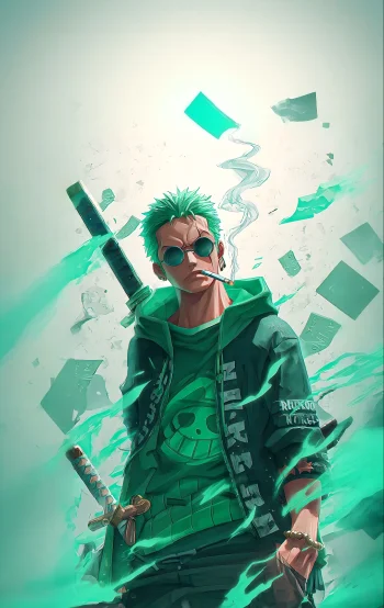 Roronoa Zoro One Piece Anime 4k Wallpaper