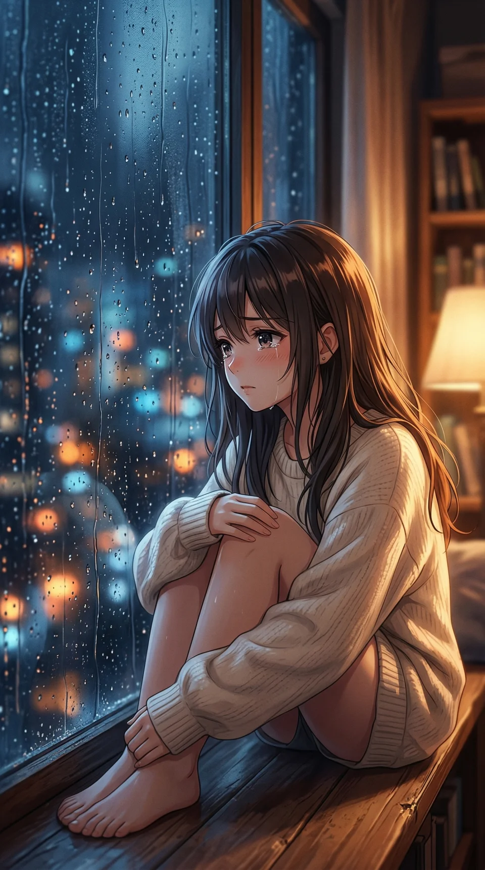 Sad Lonely Girls 4K Phone Wallpaper - Girls wallpaper - 4K