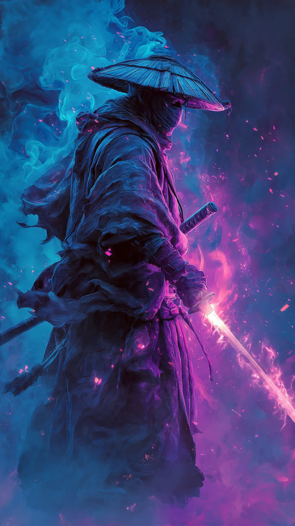 Samurai 4K Wallpaper For Mobile Free Download - Artist wallpaper - 4K