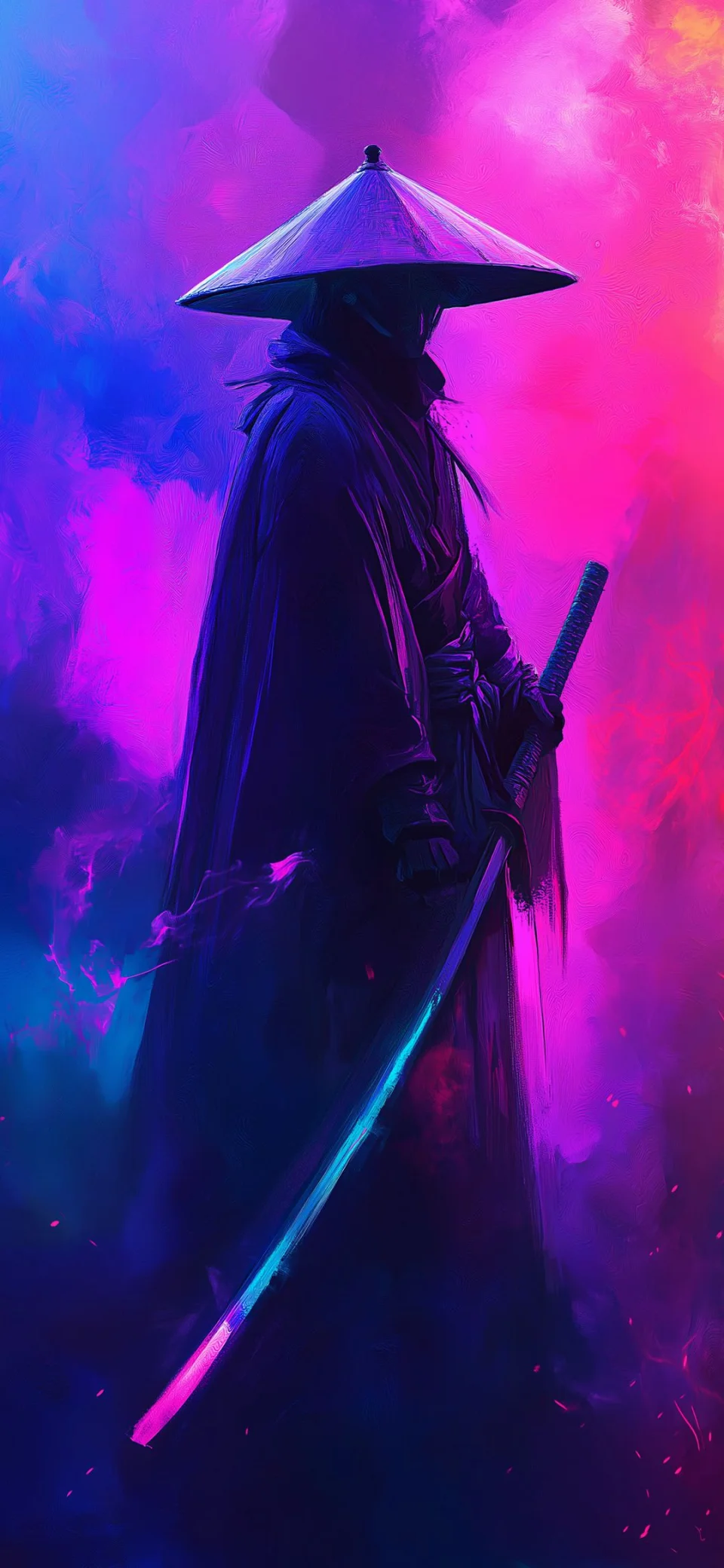 Samurai 4K Wallpaper For Phone - Artist wallpaper - 4K